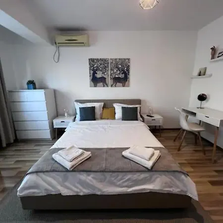 וילה Luminoasa Cu Curte Privata *